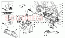 WINDSHIELD, GLASS WASHER AND HORNS