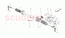 Steering box and linkage