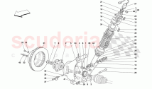 REAR SUSPENSION - SHOCK ABSORBER AND BRAKE DISC