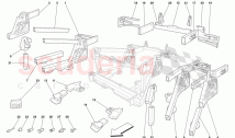 FRAME - REAR ELEMENTS SUB-GROUPS