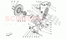 FRONT SUSPENSION - SHOCK ABSORBER AND BRAKE DISC