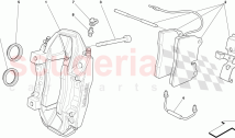 REAR BRAKE CALLIPER