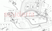 LUGGAGE COMPARTMENT LID AND FUEL FILLER FLAP