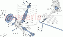 REAR SUSPENSION - SHOCK ABSORBER AND BRAKE DISC