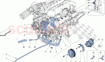 POWER STEERING PUMP AND RESERVOIR