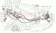 OPENING DEVICES FOR ENGINE BONNET AND GAS DOOR