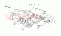 Rear frame
