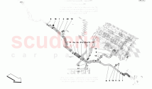 GEARBOX OIL HEAT EXCHANGER AND PIPES - FRONT-UNDERBODY PIPES