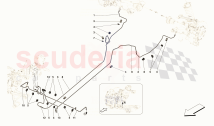 HYDRAULIC BRAKE CONTROL PIPES -APPLICABLE FOR RHD-