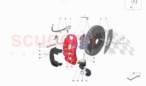 FRONT SUSPENSION - CALLIPERS AND DISCS