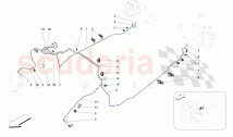 HYDRAULIC BRAKE CONTROL PIPES -APPLICABLE FOR RHD-