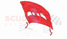 FRONT LID SUBSTRUCTURE