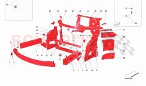 STRUCTURES AND ELEMENTS, FRONT OF VEHICLE