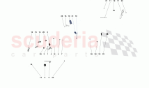 VARIOUS FASTENINGS FOR THE ELECTRICAL SYSTEM