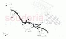 GEARBOX OIL HEAT EXCHANGER AND PIPES - FRONT-UNDERBODY PIPES