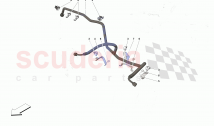 ENGINE FUEL DELIVERY PIPES