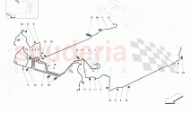 HYDRAULIC BRAKE CONTROL PIPES -NOT FOR RHD-