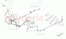 HYDRAULIC BRAKE CONTROL PIPES -NOT FOR RHD-