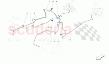 HYDRAULIC BRAKE CONTROL PIPES -NOT FOR RHD-