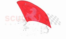 FRONT LID SUBSTRUCTURE