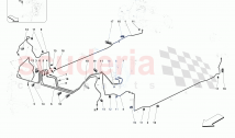 HYDRAULIC BRAKE CONTROL PIPES -NOT FOR RHD-