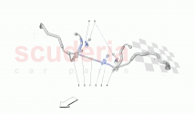 ENGINE FUEL DELIVERY PIPES