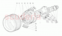 Front Wheel and Hub Carrier (Valid for June 1992 Version)