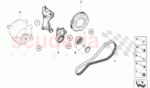 Auxiliary Belts - Parts For 3 Phase Alternator
