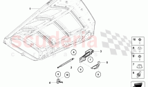 Rear Hood Fixing Components