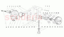 Engine Oil Pump (Valid for June 1992 Version)