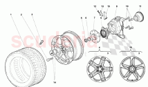FRONT WHEEL AND HUB CARRIER