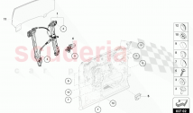 WINDOW REGULATOR WITH MOTOR