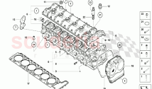 LEFT CYLINDER HEAD AND COVER