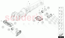 SUPPORT FOR FRONT AXLE