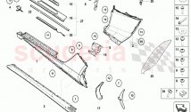 Lower Exterior Side Member For Wheel Housing