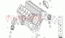 SECURING PARTS FOR ENGINE