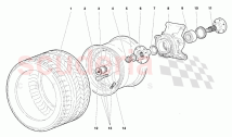 Rear Wheel and Hub Carrier