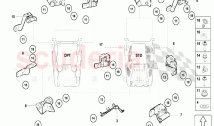 Inner Door Trims - Engine Bay Fixings