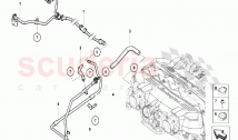 VACUUM HOSES FOR - BRAKE SERVO