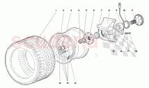 Rear Wheel and Hub Carrier