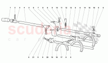 Gearbox Shifting Rods and forks