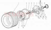 Rear Wheel and Hub Carrier