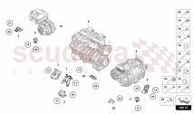 SECURING PARTS FOR ENGINE