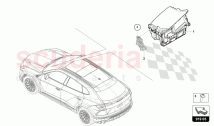 CONTROL UNIT FOR WIND- SCREEN PROJECTION (HEAD-UP-DISPLAY) (9190500)