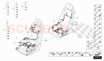 WIRING HARNESS FOR ELECTRICALLY ADJUSTABLE SEAT (9721800)