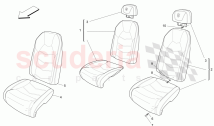 REAR SEATS: TRIM PANELS (Available with: SportNot available with: GranCabrio FENDI&hellip;