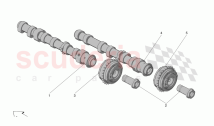 RH CYLINDER HEAD CAMSHAFTS