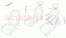 REAR SEATS: TRIM PANELS (Not available with: Sport, GranCabrio FENDI equipment, Sp&hellip;