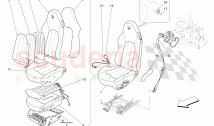 FRONT SEATS: TRIM PANELS (Includes seat belts Available with: 