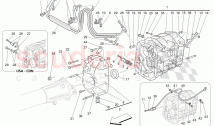 GEARBOX HOUSINGS (Includes gearbox oil radiator Available with: 
